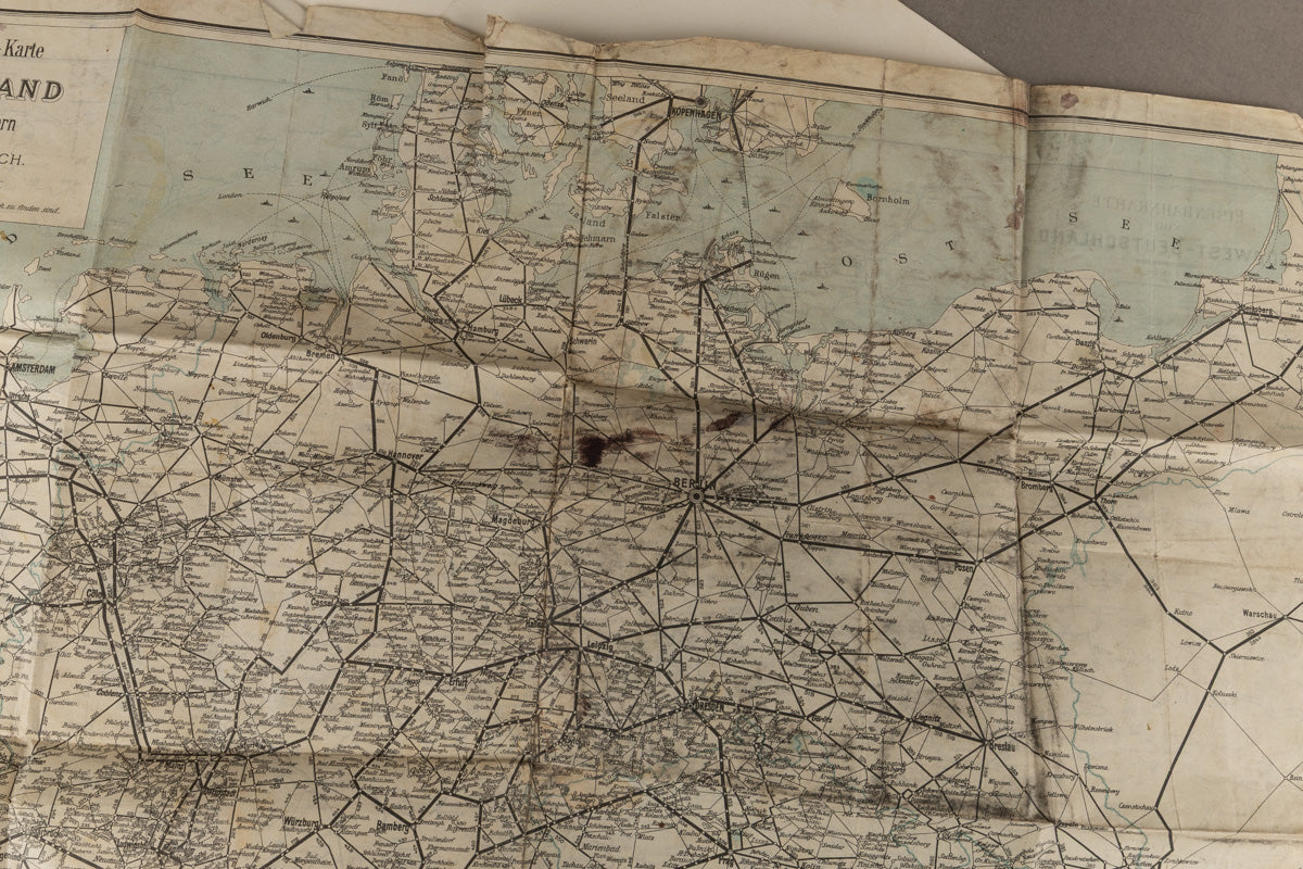 WW2 Tysk Kort. 2 stk. Original.