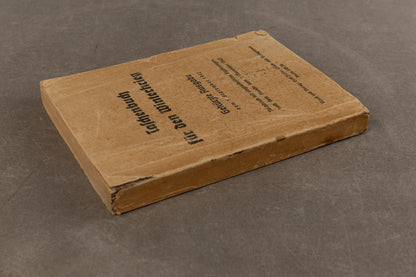 WW2 Tysk Heer "Taschenbuch für den Winterkrieg" Instruktionsbog. Original.
