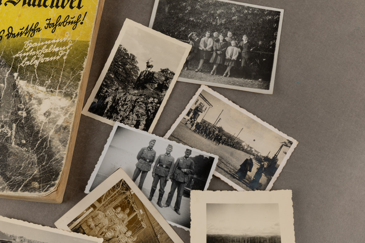 WW2 Tysk Blandet Lot. Original.