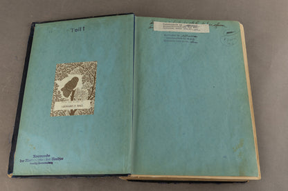 WW2 Tysk Stor Kriegsmarine "Flaggenbuch". Stemplet "Kommando der Marinestation der Nordsee". Sjælden. Original.