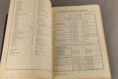 WW2 Tysk Stor Kriegsmarine "Flaggenbuch". Stemplet "Kommando der Marinestation der Nordsee". Sjælden. Original.