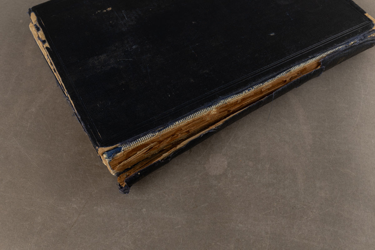 WW2 Tysk Stor Kriegsmarine "Flaggenbuch". Stemplet "Kommando der Marinestation der Nordsee". Sjælden. Original.