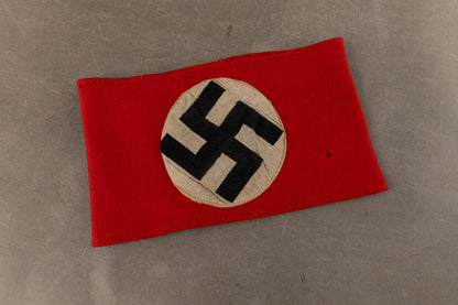 WW2 Tysk NSDAP Armbind. Original.