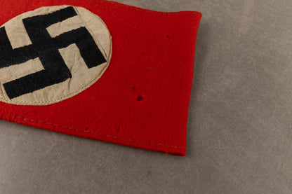 WW2 Tysk NSDAP Armbind. Original.