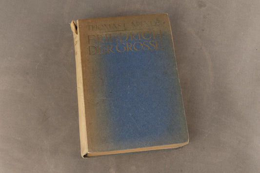 WW1/WW2 Tysk Bog "Friedrich der Große". Med håndskrevet hilsen. Original.