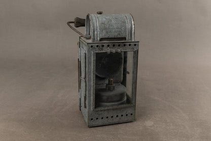 WW2 Tysk "Deutsche Reichsbahn" Karbid Lampe. Godt stemplet med ørn. Original.