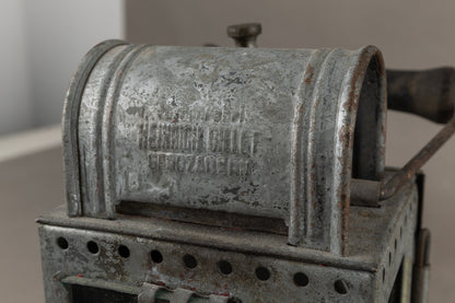 WW2 Tysk "Deutsche Reichsbahn" Karbid Lampe. Godt stemplet med ørn. Original.