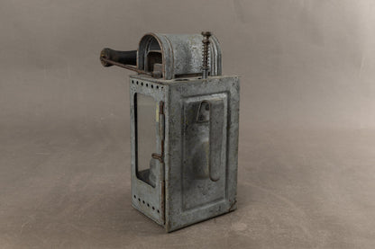 WW2 Tysk "Deutsche Reichsbahn" Karbid Lampe. Godt stemplet med ørn. Original.