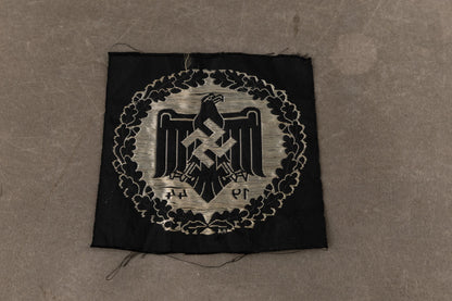WW2 Tysk NSRL (Nationalsozialistischer Reichsbund für Leibesübungen) Leistungsabzeichen i Sølv. Sjælden. Original.