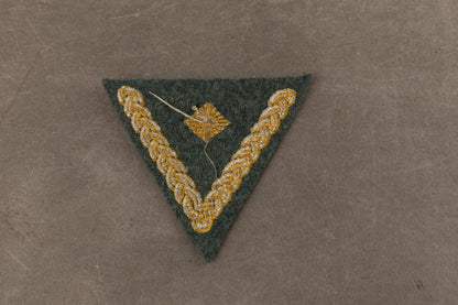 WW2 Tysk Kriegsmarine/Küstenartillerie Rangvinkel. Original.