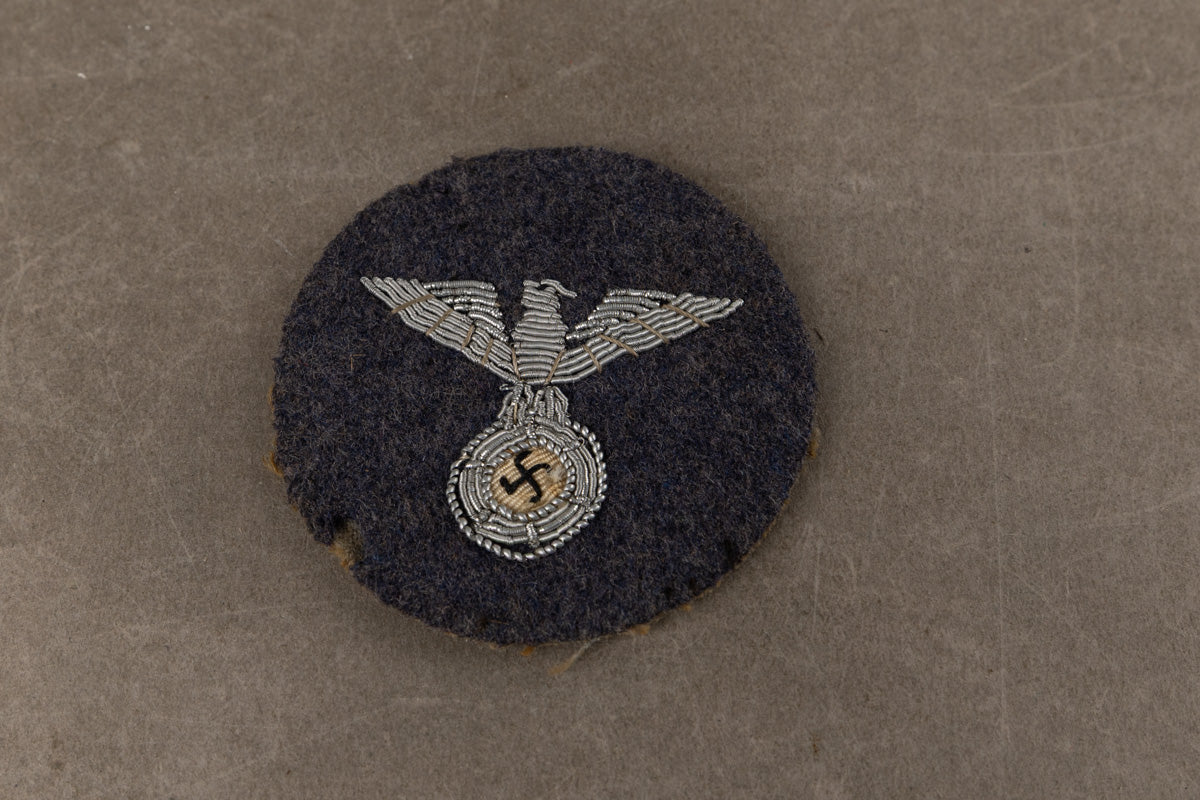 WW2 Tysk DLV (Deutscher Luftsportverband) Officer Ærmemærke. Sjælden. Original.