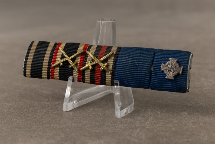 WW1/WW2 Tysk Båndspange. Stor. Original.