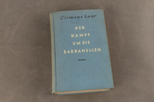 WW2 Tysk Bog "Der Kampf um die Dardanellen". Med håndskrevet hilsen. Original.