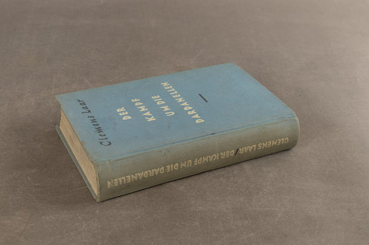 WW2 Tysk Bog "Der Kampf um die Dardanellen". Med håndskrevet hilsen. Original.