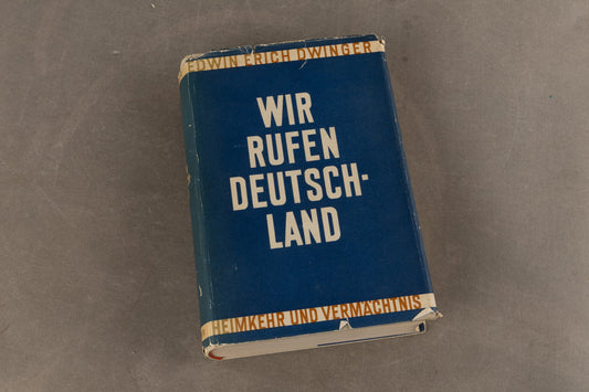WW2 Tysk Bog "Wir Rufen Deutschland". Original.