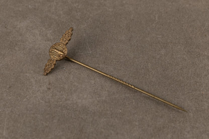 WW2 Tysk "Frontflugspange für Kampfflieger in Bronze". Miniature. "1957"-model. Original.