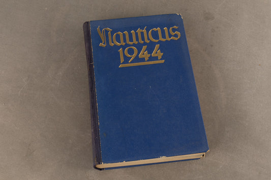 WW2 Tysk Kriegsmarine Bog "Nauticus 1944". Original.