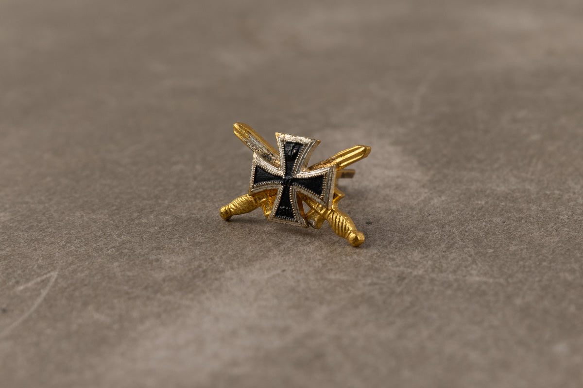 WW1/WW2 Tysk Miniature til Knaphul spange. Original.