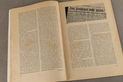 WW2 Tysk Kriegsmarine Hæfte. Original.