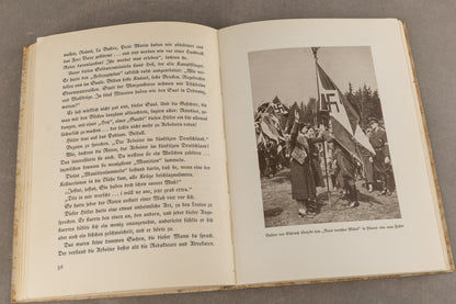 WW2 Tysk HJ Bog. "Unser Führer" Original.