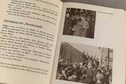 WW2 Tysk HJ Bog. "Unser Führer" Original.