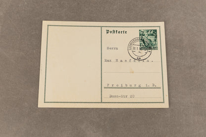 WW2 Tysk Postkort. Original.