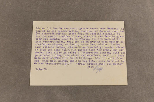 WW2 Tysk HJ-Postkort. Godt stemplet. Original.