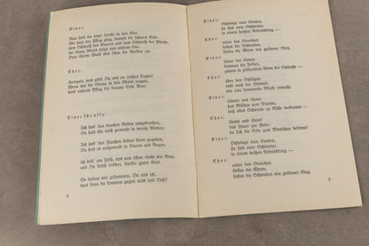 WW2 Tysk NSDAP/HJ/DJ Hæfte. Original.