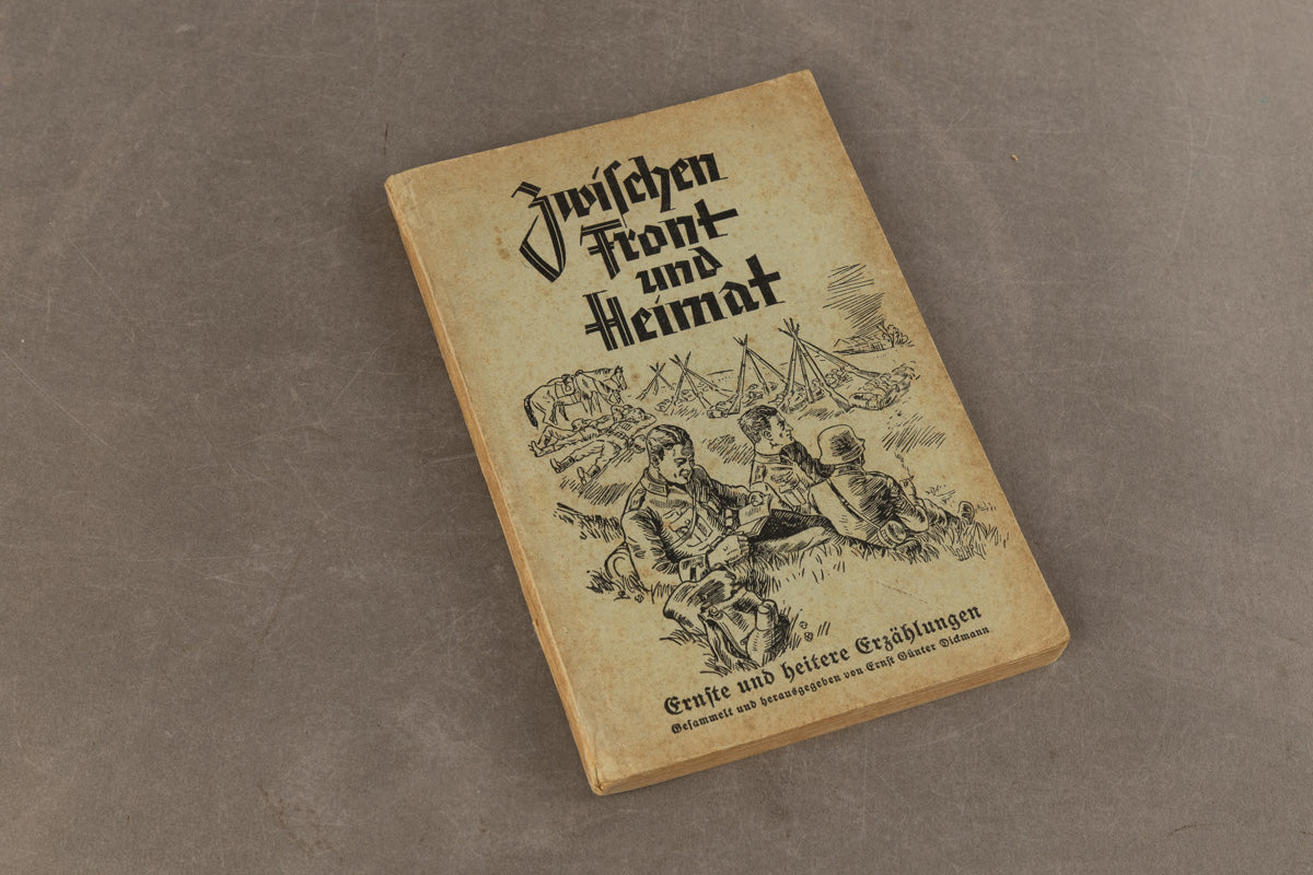 WW2 Tysk NSDAP Bog. "Zwischen Front und Heimat". Original.