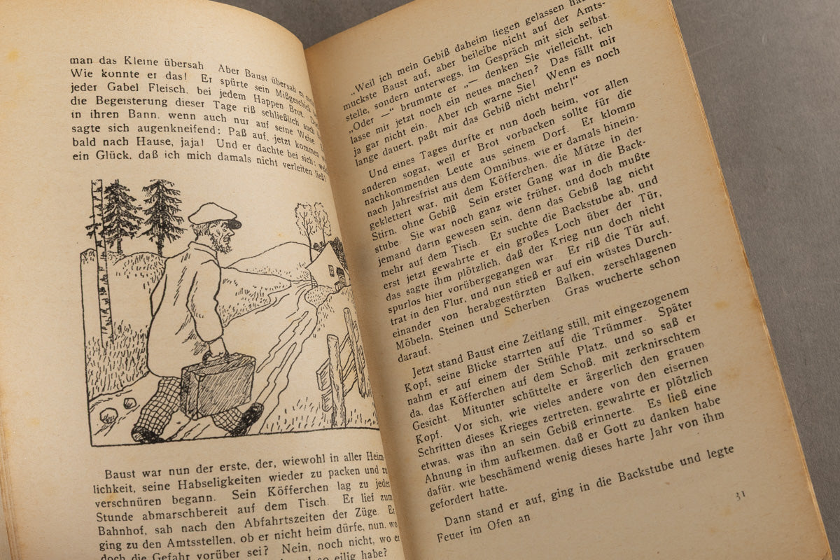 WW2 Tysk NSDAP Bog. "Zwischen Front und Heimat". Original.