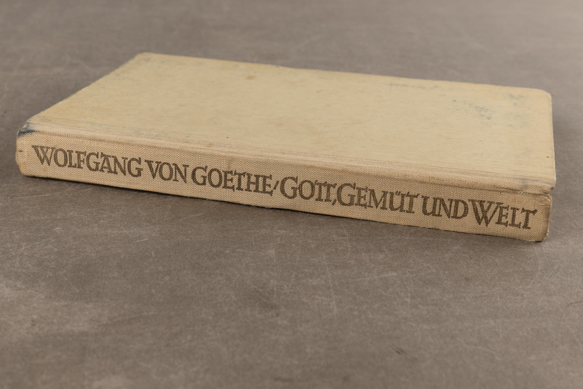 WW2 Tysk Waffen-SS Stemplet Bog "Weinachten 1944 - SS-Panzerjäger-Ausbildungs- und Ersatz-Abteilung 1". Original.