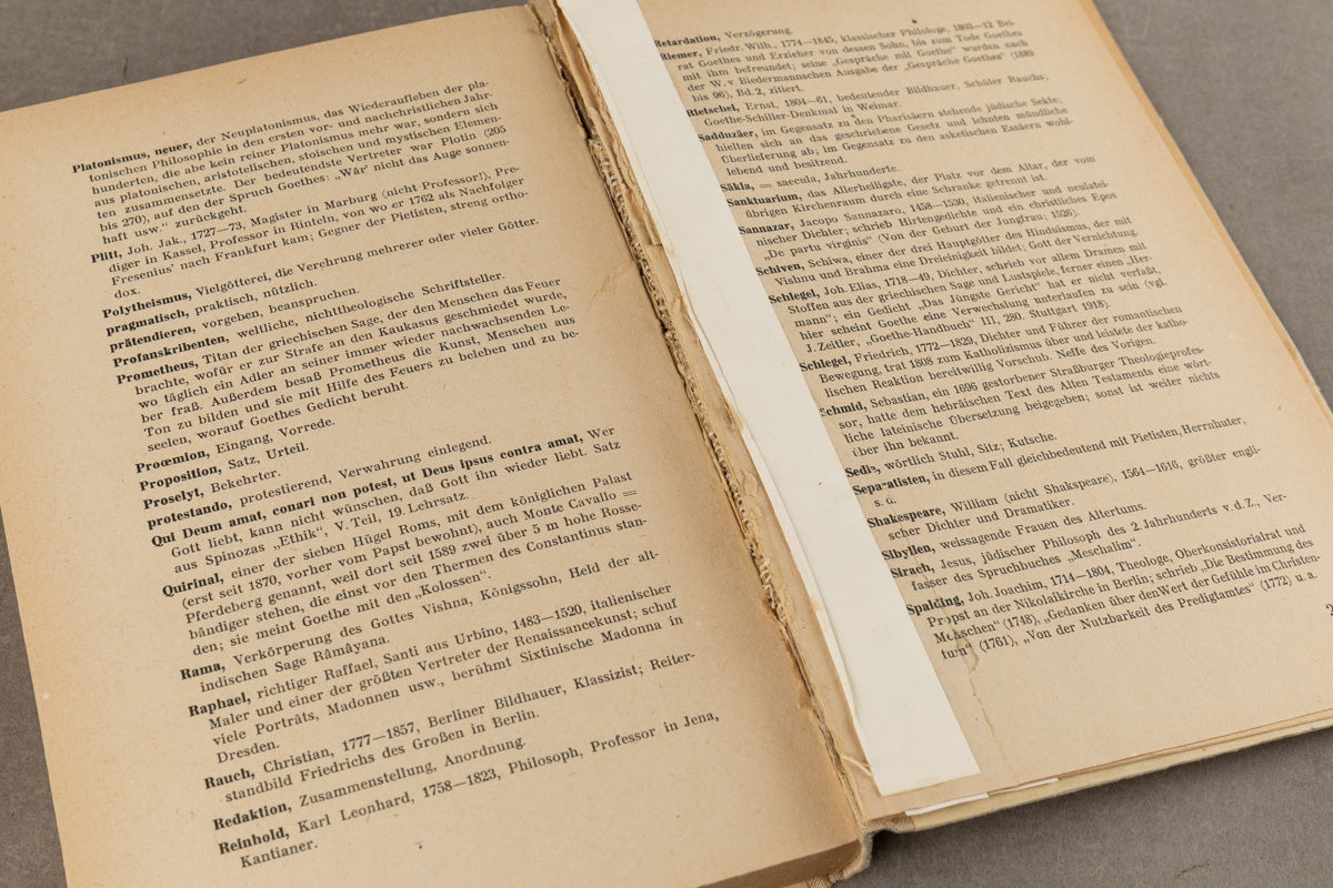 WW2 Tysk Waffen-SS Stemplet Bog "Weinachten 1944 - SS-Panzerjäger-Ausbildungs- und Ersatz-Abteilung 1". Original.