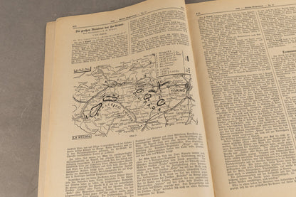 WW2 Tysk "Militär-Wochenblatt" Blad. Original.