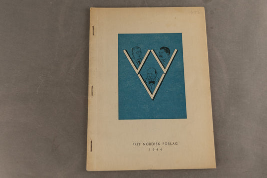WW2 Dansk Bog fra "Frit Nordisk Forlag". Original.
