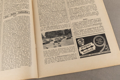 WW2 Tysk "Militär-Wochenblatt" Blad. Original.