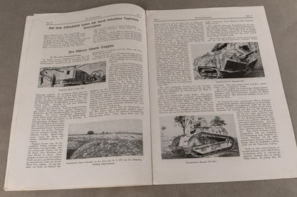 WW2 Tysk "Die Panzertruppe" Blad. Original.