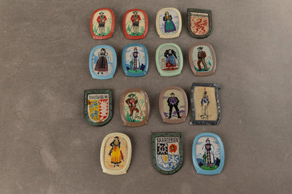 WW2 Tysk WHW Lot. 15 stk. Original.