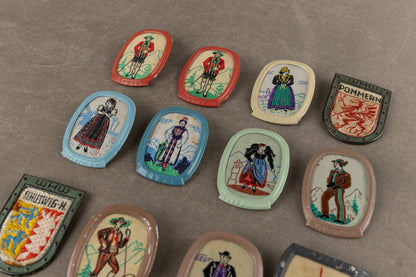 WW2 Tysk WHW Lot. 15 stk. Original.