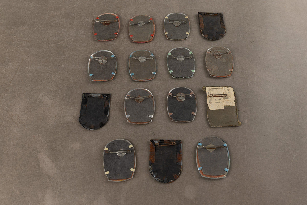 WW2 Tysk WHW Lot. 15 stk. Original.
