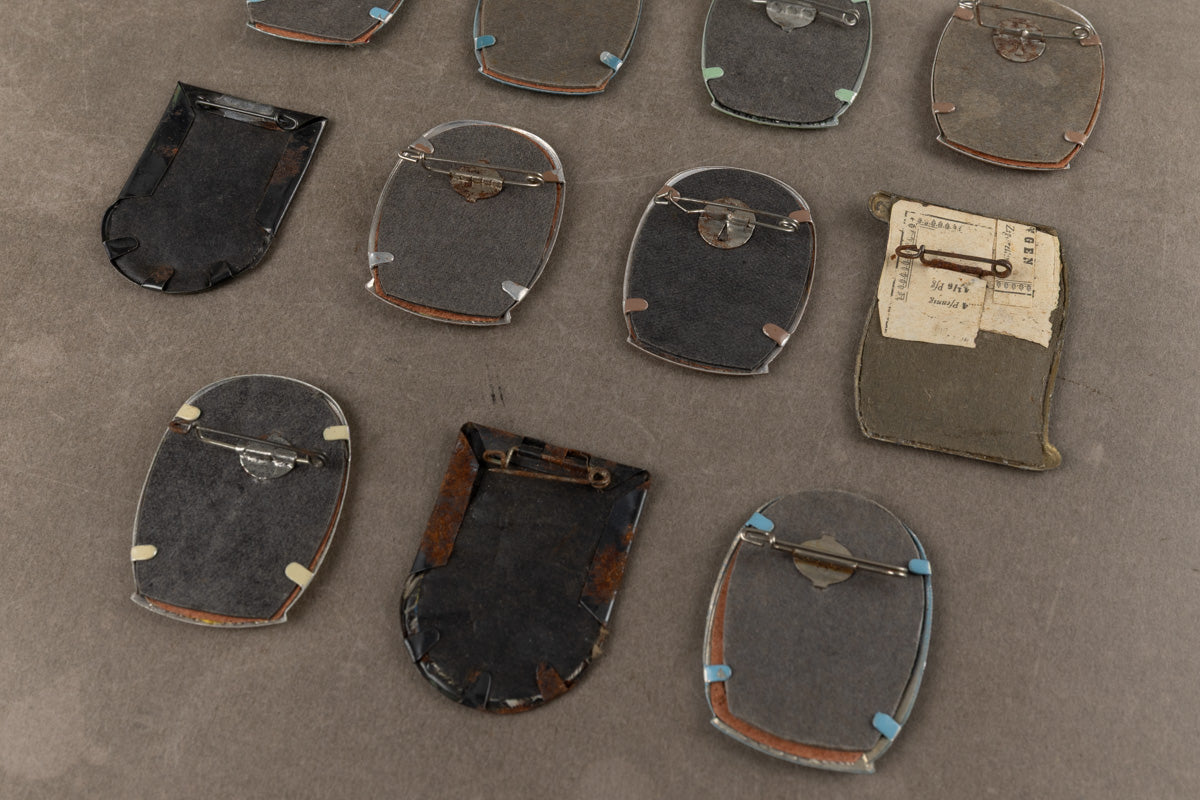 WW2 Tysk WHW Lot. 15 stk. Original.