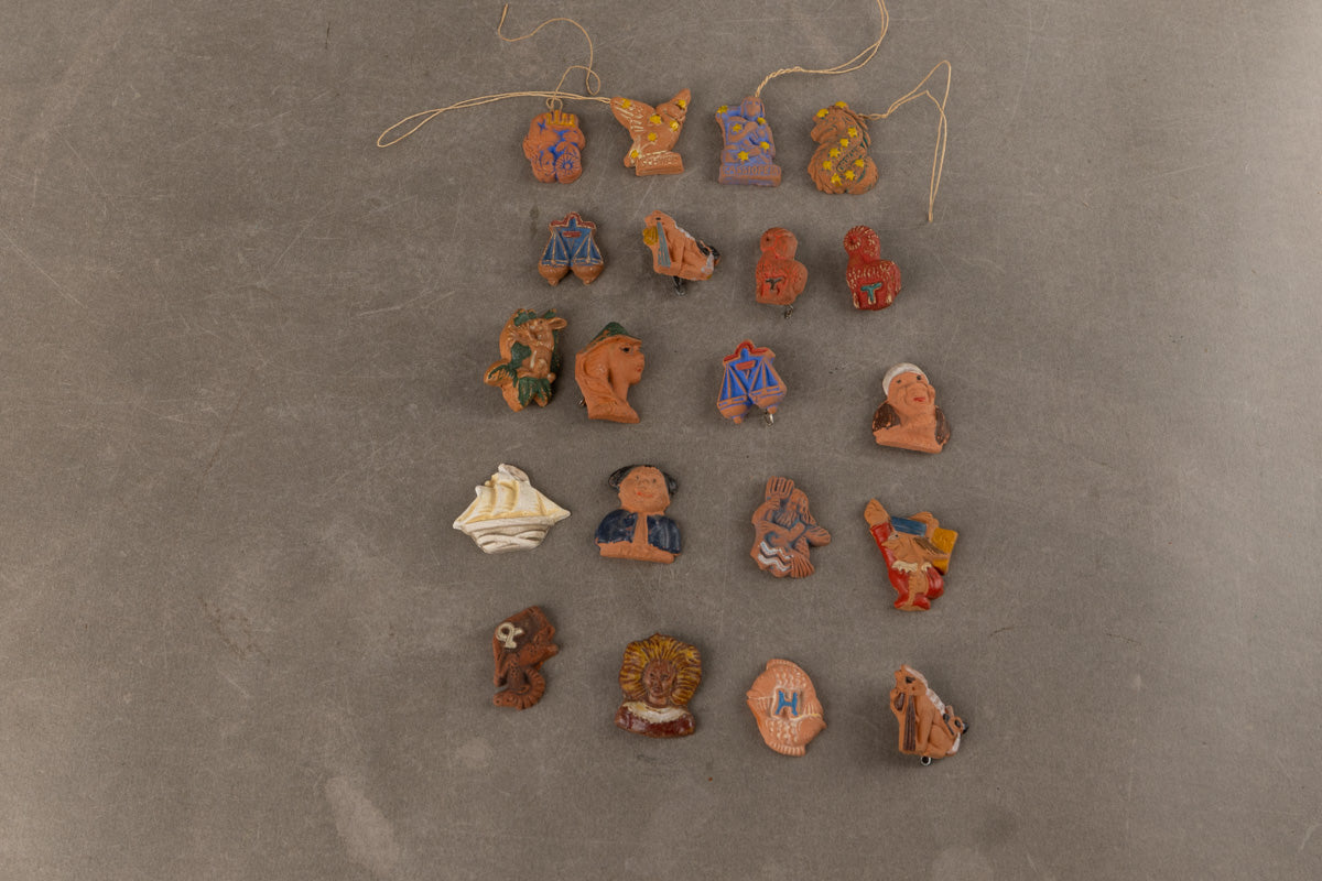 WW2 Tysk WHW Lot. 20 stk. Original.