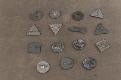 WW2 Tysk WHW Lot. 15 stk. Original.