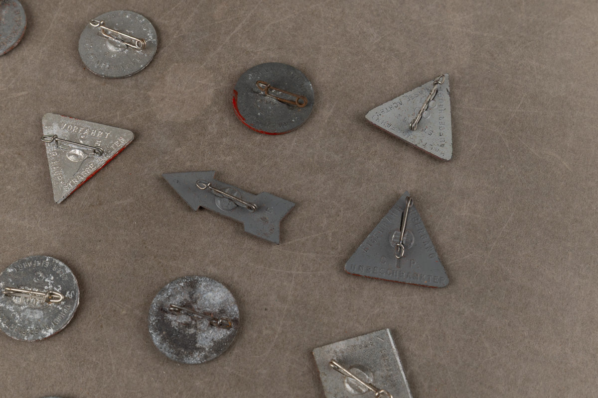 WW2 Tysk WHW Lot. 15 stk. Original.