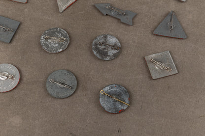 WW2 Tysk WHW Lot. 15 stk. Original.