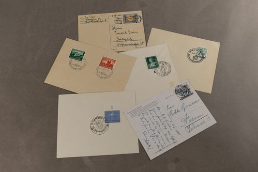 WW2 Tysk Feldpost Lot. Original.