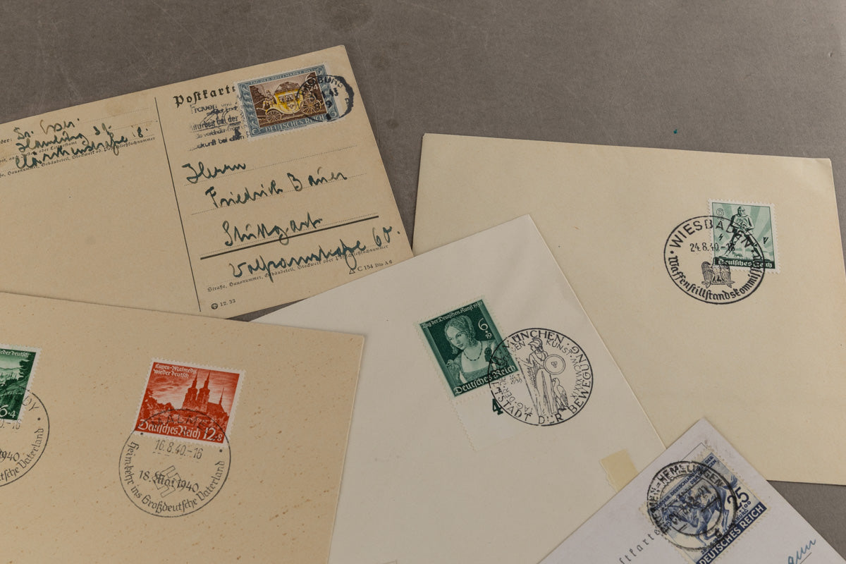 WW2 Tysk Feldpost Lot. Original.