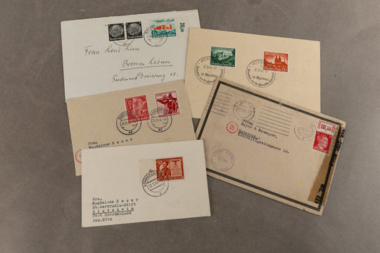 WW2 Tysk Feldpost Lot. Original.