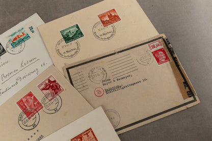WW2 Tysk Feldpost Lot. Original.