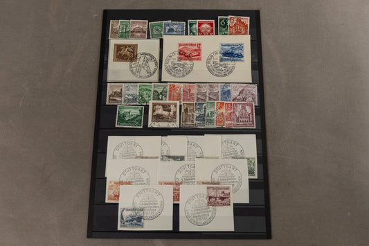WW2 Tysk Frimærke Lot. Original.