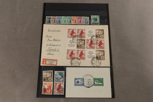 WW2 Tysk Frimærke / Feldpost Lot. Original.